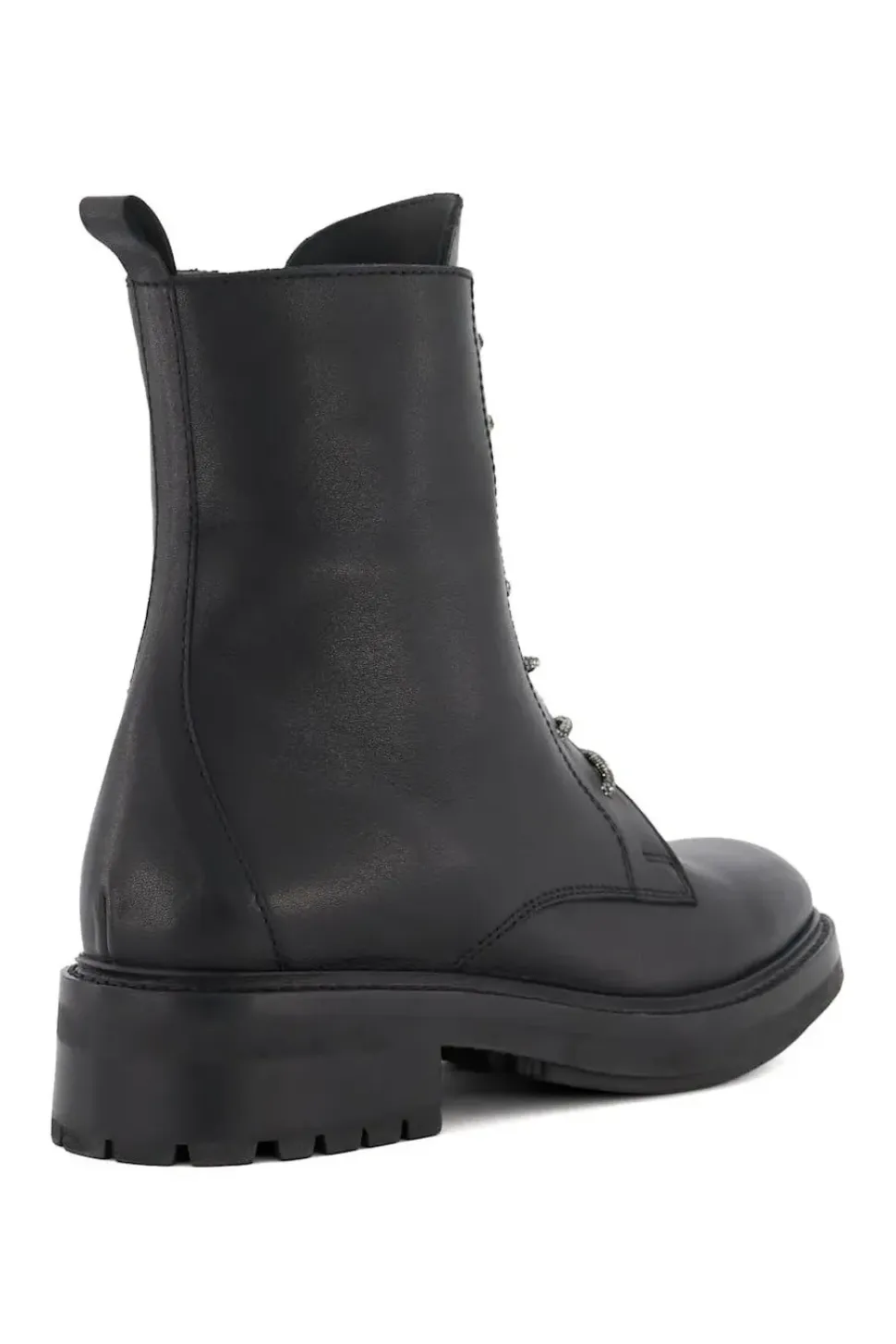 'Purplex' Leather Lace Up Boots