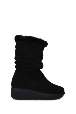 'Raise Wedge Knee Boot' Suede Boots
