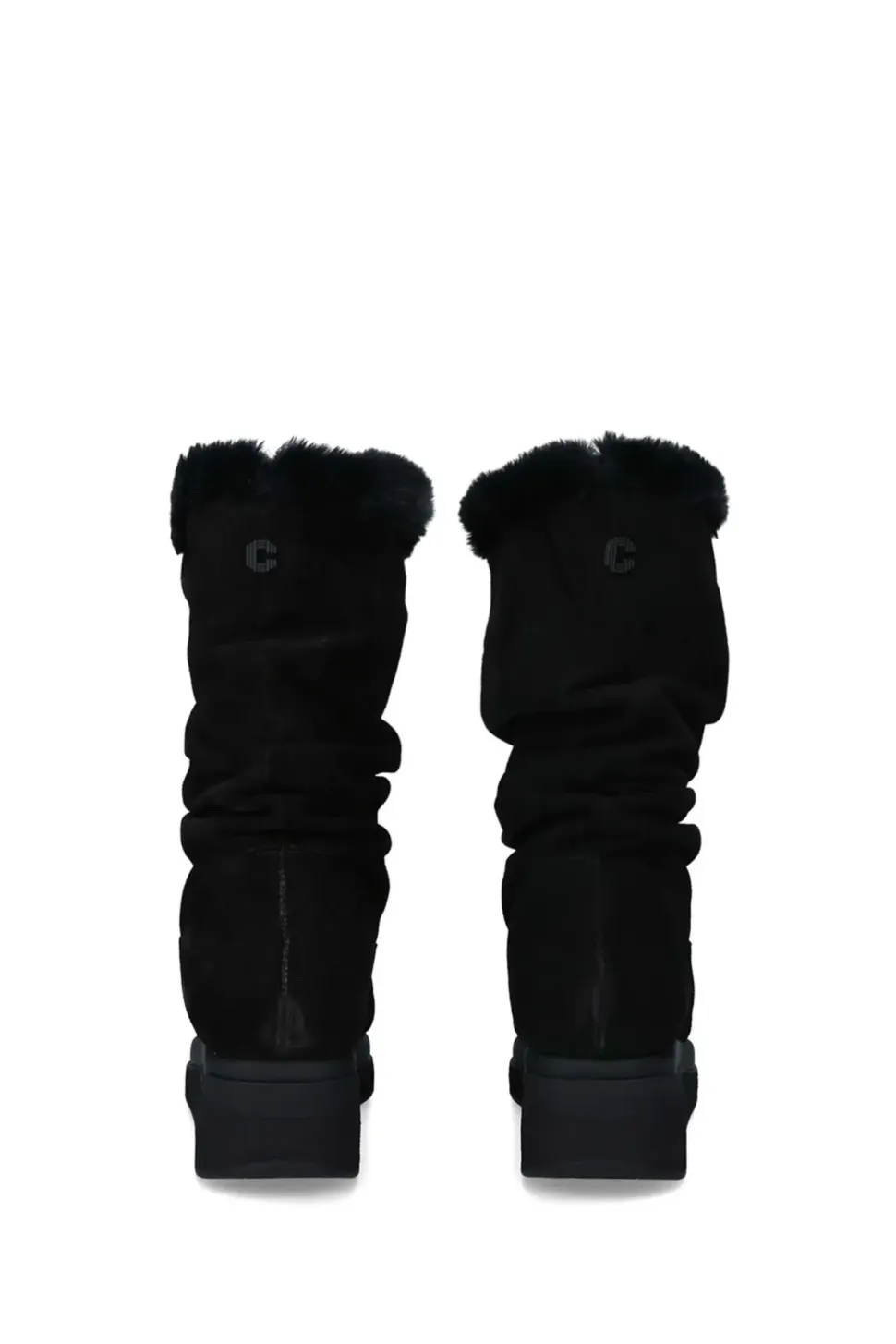 'Raise Wedge Knee Boot' Suede Boots