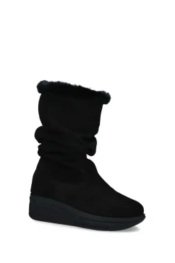 'Raise Wedge Knee Boot' Suede Boots