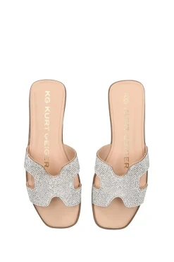 'Raven Bling' Fabric Sandals