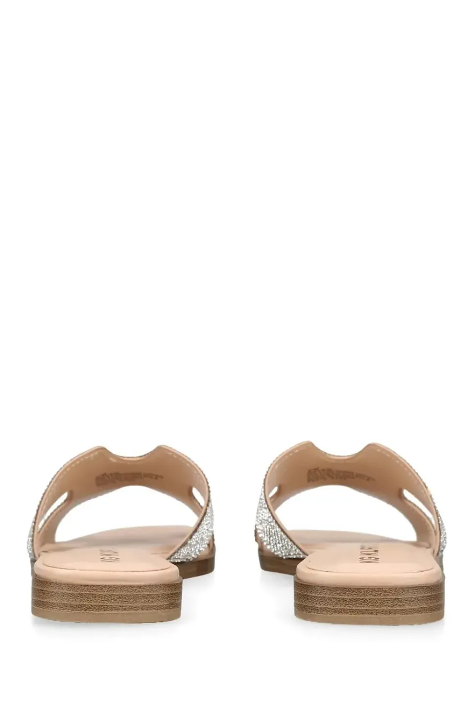 'Raven Bling' Fabric Sandals