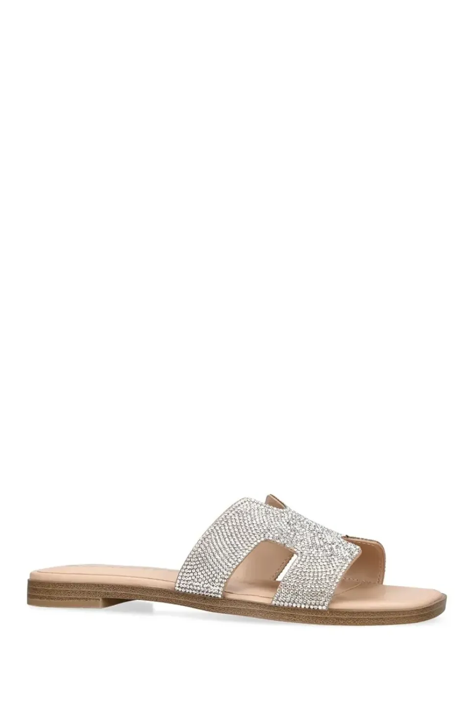 'Raven Bling' Fabric Sandals