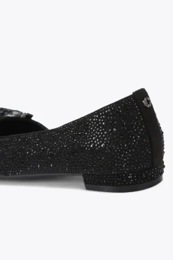 'Regal Bow Flat' Fabric Flats