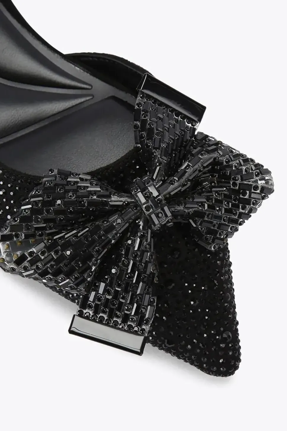 'Regal Bow Flat' Fabric Flats