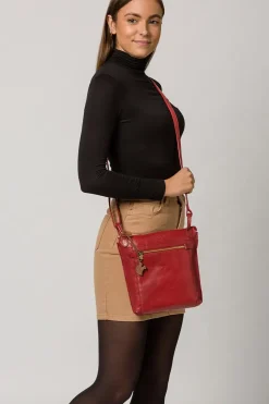 'Rego' Leather Cross Body Bag