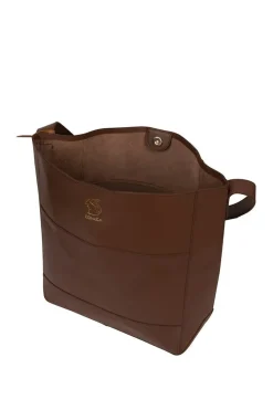 'Reynolds' Leather Shoulder Bag