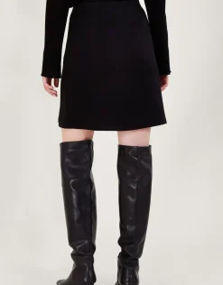 'Rita' Ponte Wrap Skirt