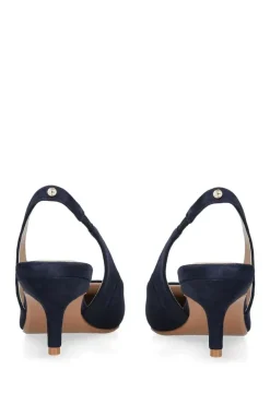 'Riva Sling' Suede Heels
