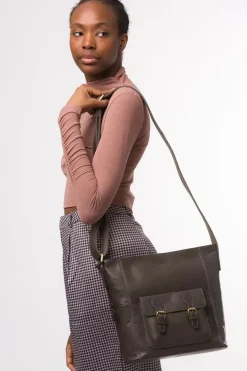 'Robyn' Leather Shoulder Bag