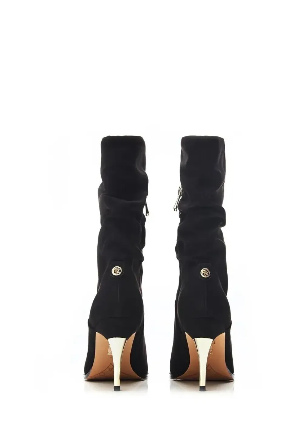 'Rochettie' Alcantara Heeled Boots