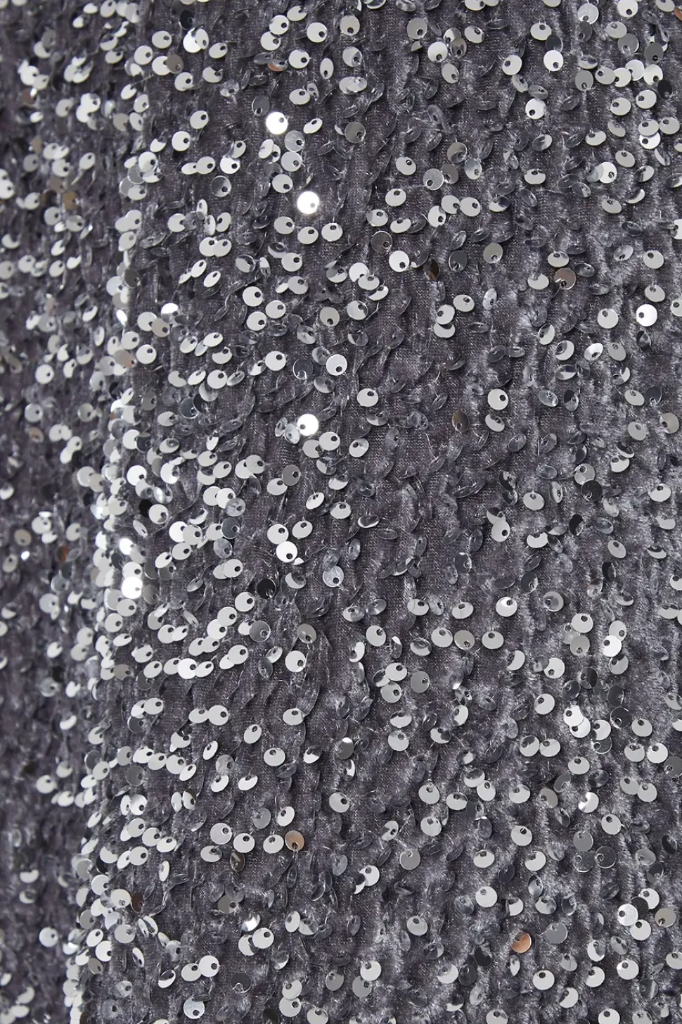'Rocky' Sequin Velour Mini Party Dress