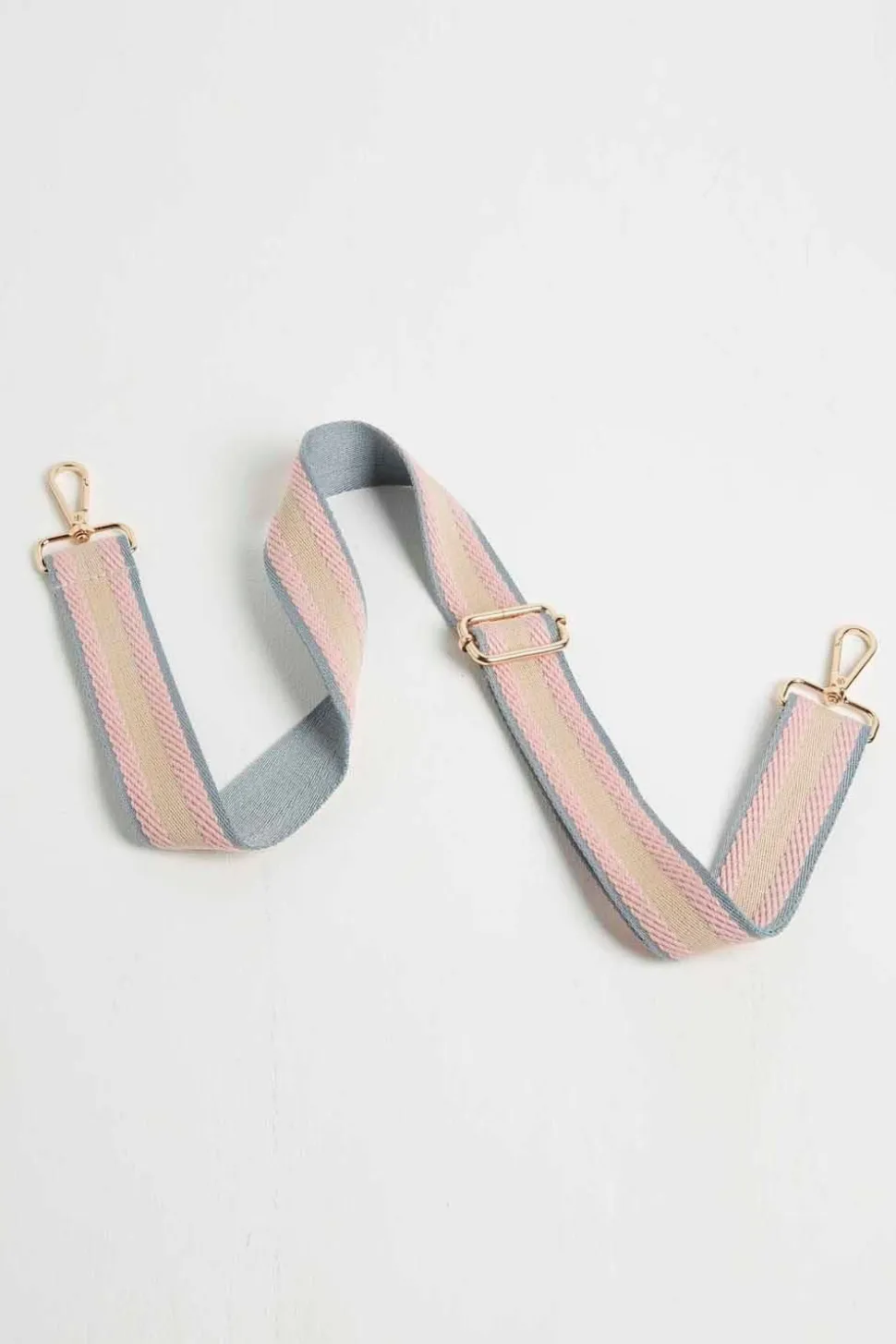 'Rome' Round Circle Crossbody Bag with Pastel Strap