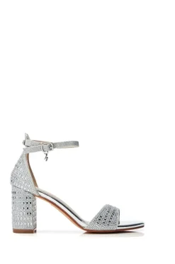 'Rubiana' Textile Heeled Sandals