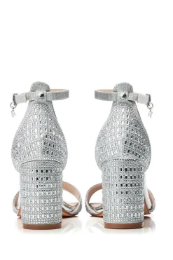 'Rubiana' Textile Heeled Sandals