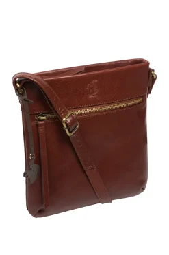 'Sable' Leather Cross Body Bag