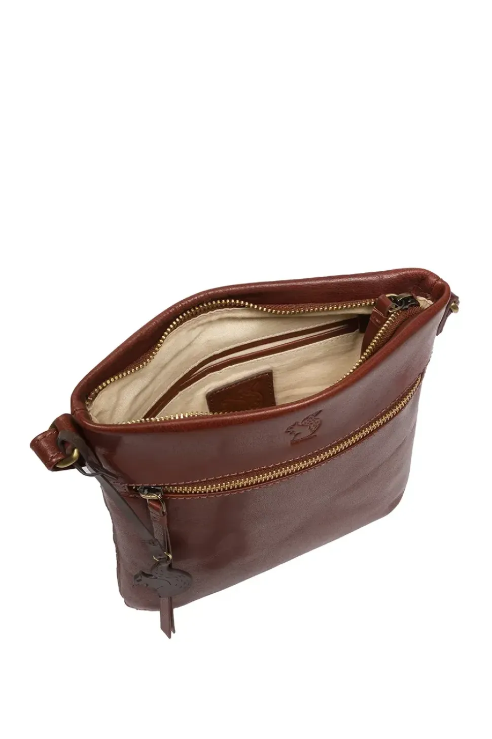 'Sable' Leather Cross Body Bag