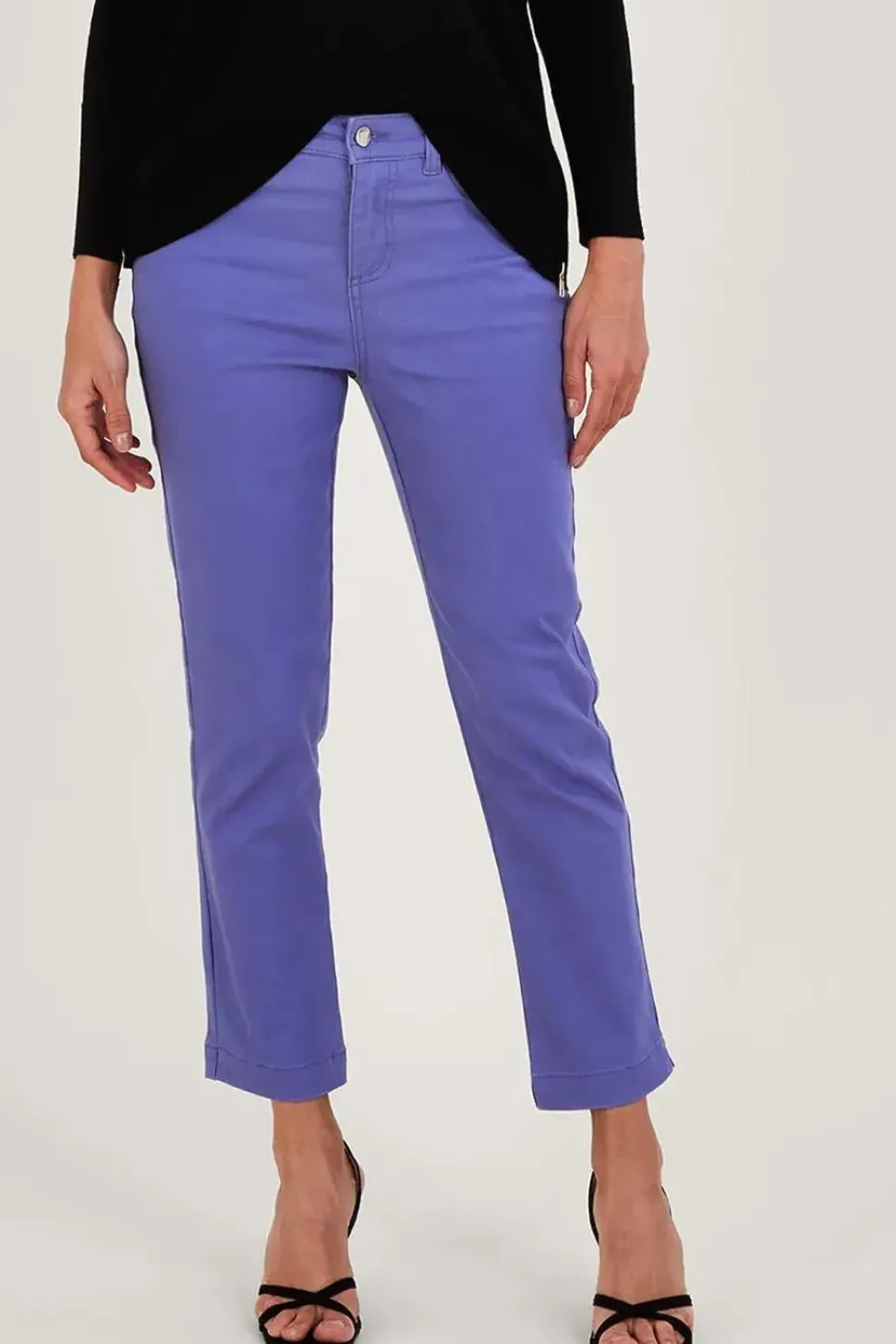 'Safaia' Cropped Skinny Jeans
