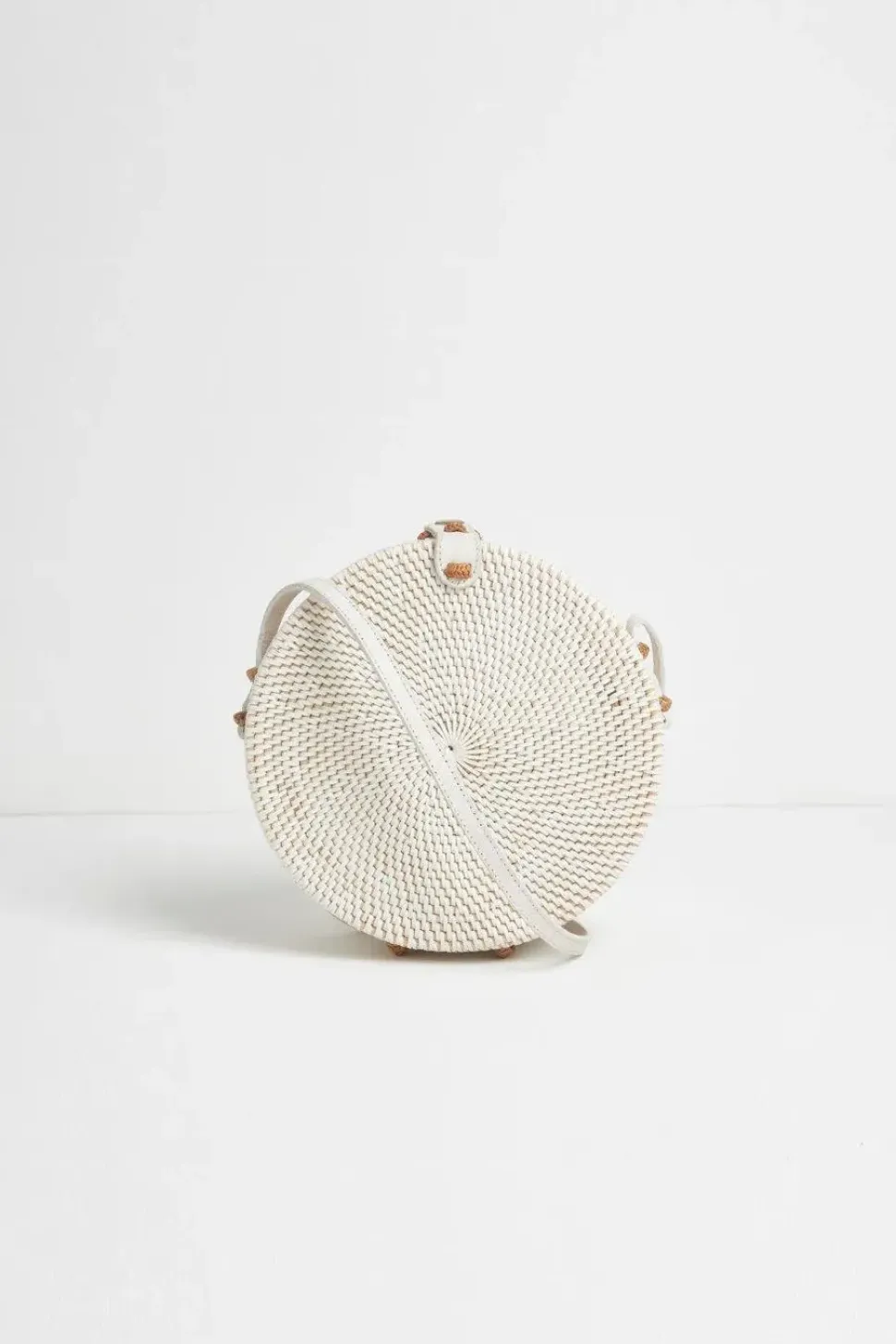 'Santorini' Round Basket Bag