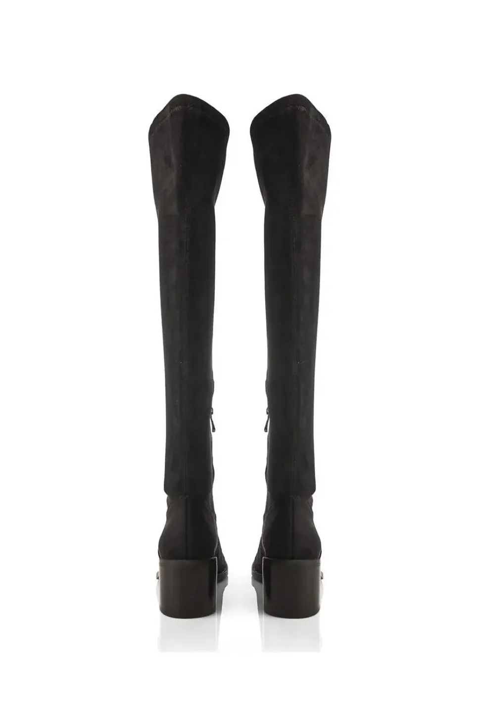 'Sarianne' Alcantara Heeled Boots