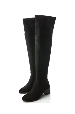 'Sarianne' Alcantara Heeled Boots