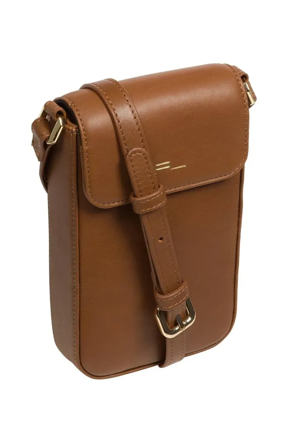'Selena' Nappa Leather Cross Body Phone Bag