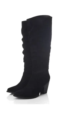 'Seleste' Suede Heeled Boots
