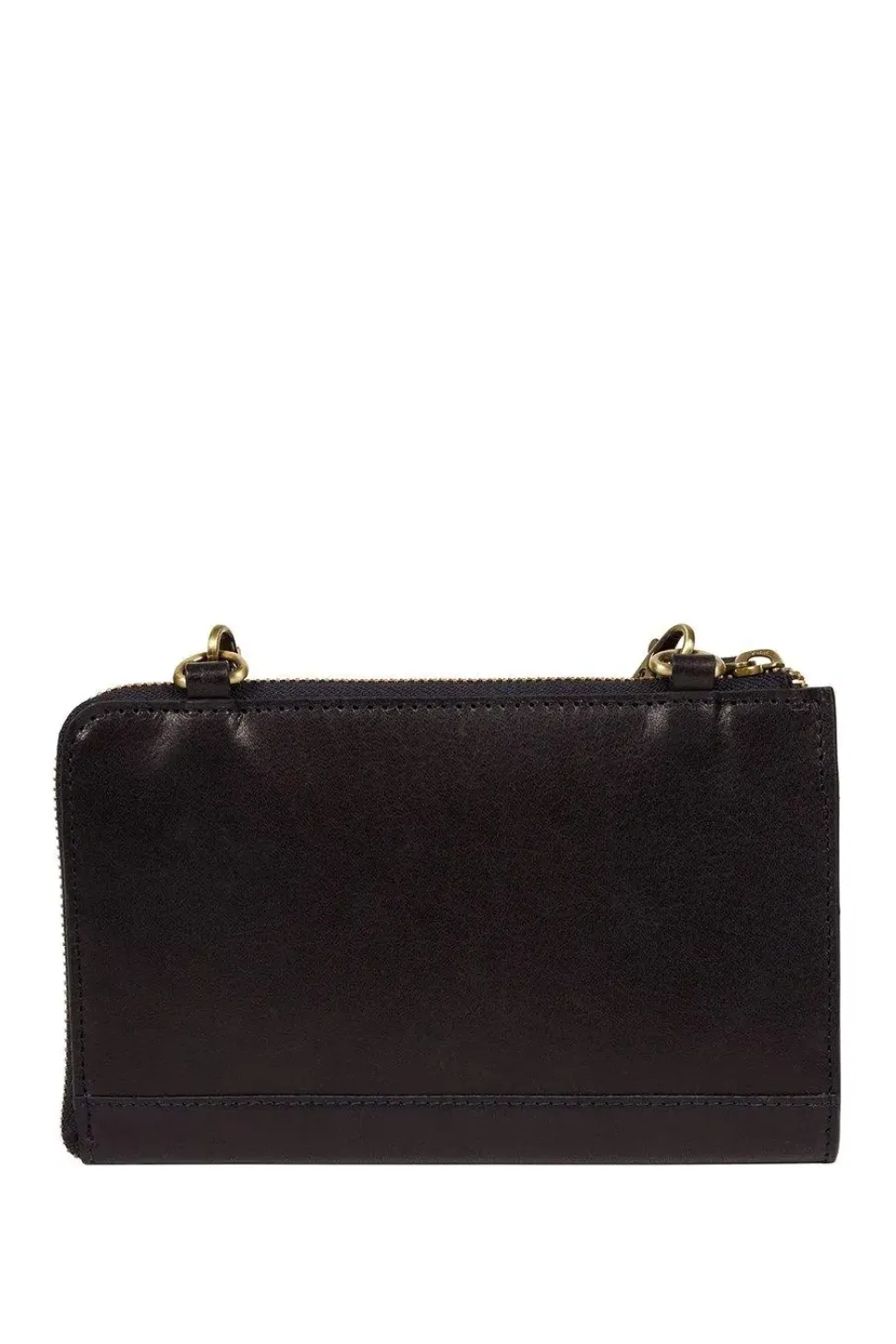 'Senga' Leather Cross Body Clutch Bag