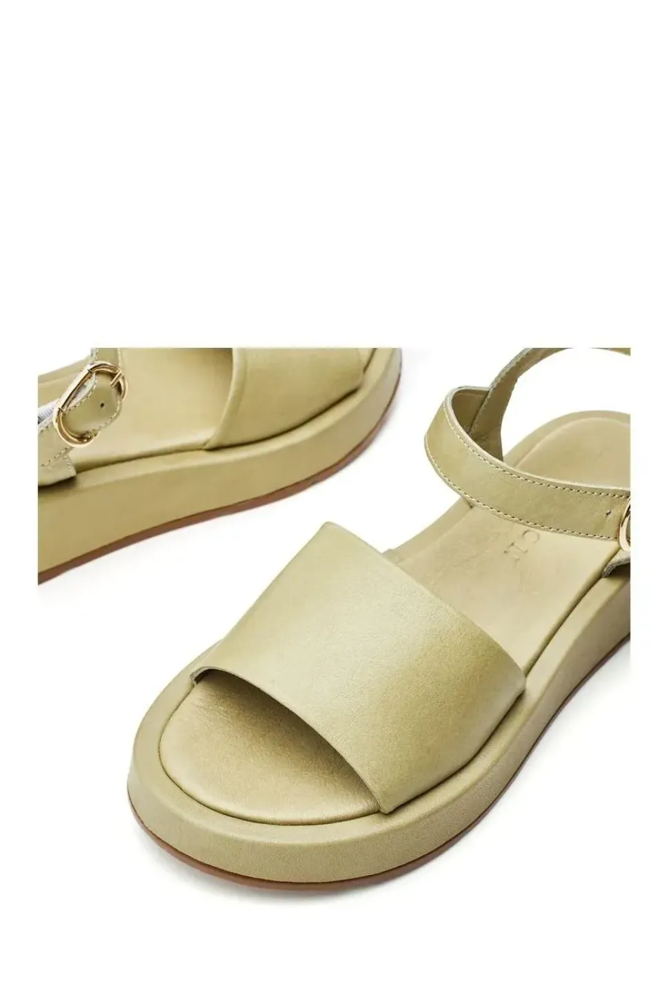 'Sh Mirella' Leather Flatforms
