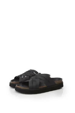 'Sh Piazza' Leather Flatforms