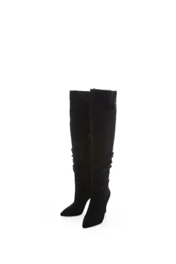 'Siara' Alcantara Over The Knee Boots