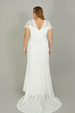 'Sienna' Lace Bridal Maxi Dress
