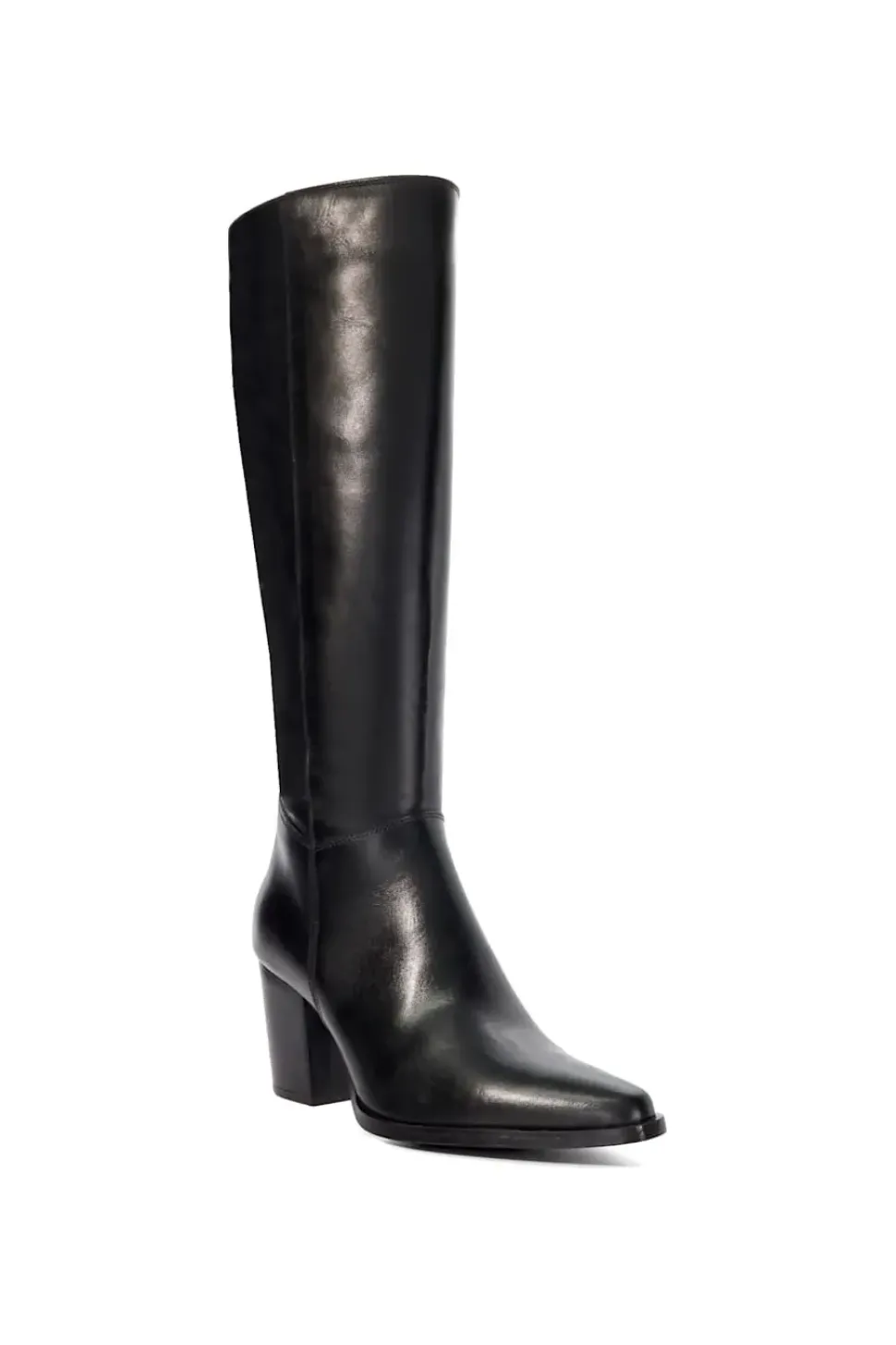 'Silahs' Leather Knee High Boots