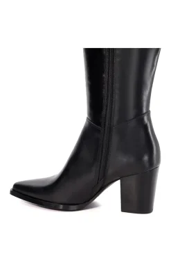 'Silahs' Leather Knee High Boots