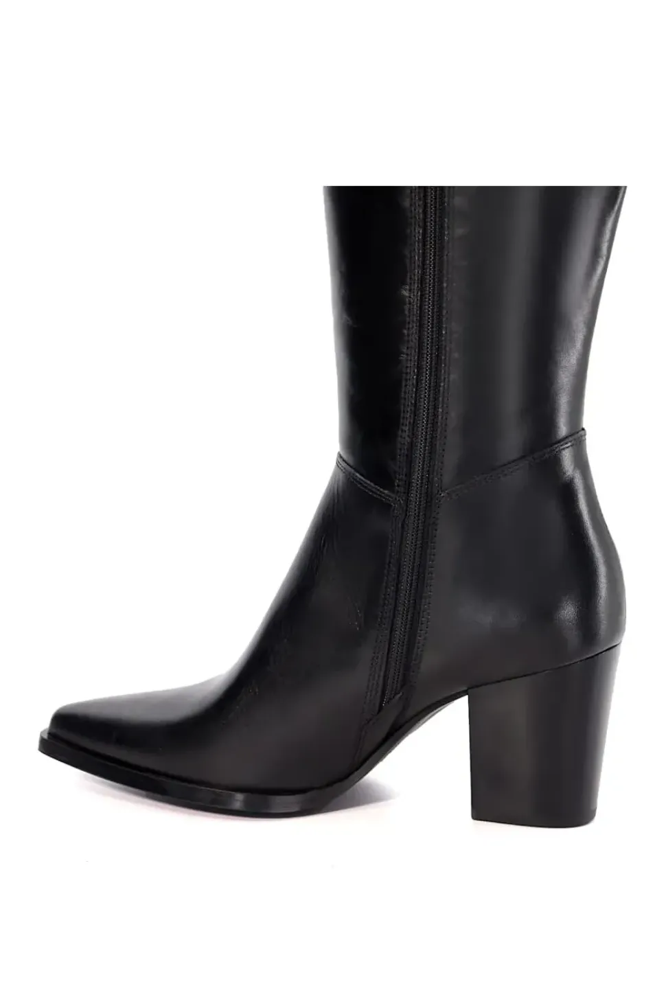 'Silahs' Leather Knee High Boots