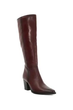 'Silahs' Leather Knee High Boots