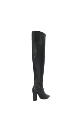 'Sirenna' Leather Over The Knee Boots