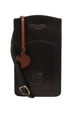'Siren' Leather Cross Body Phone Bag