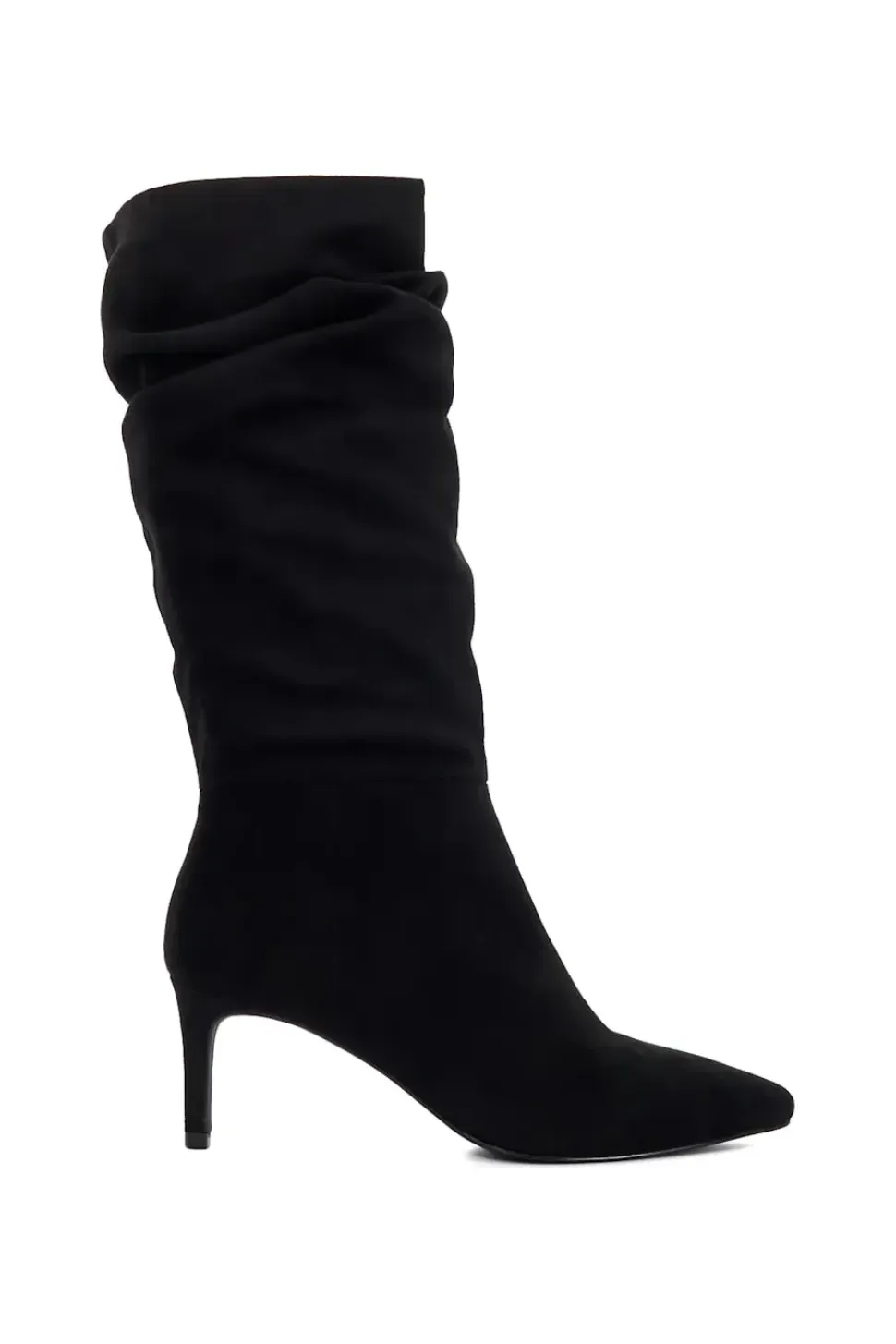 'Sliced' Knee High Boots
