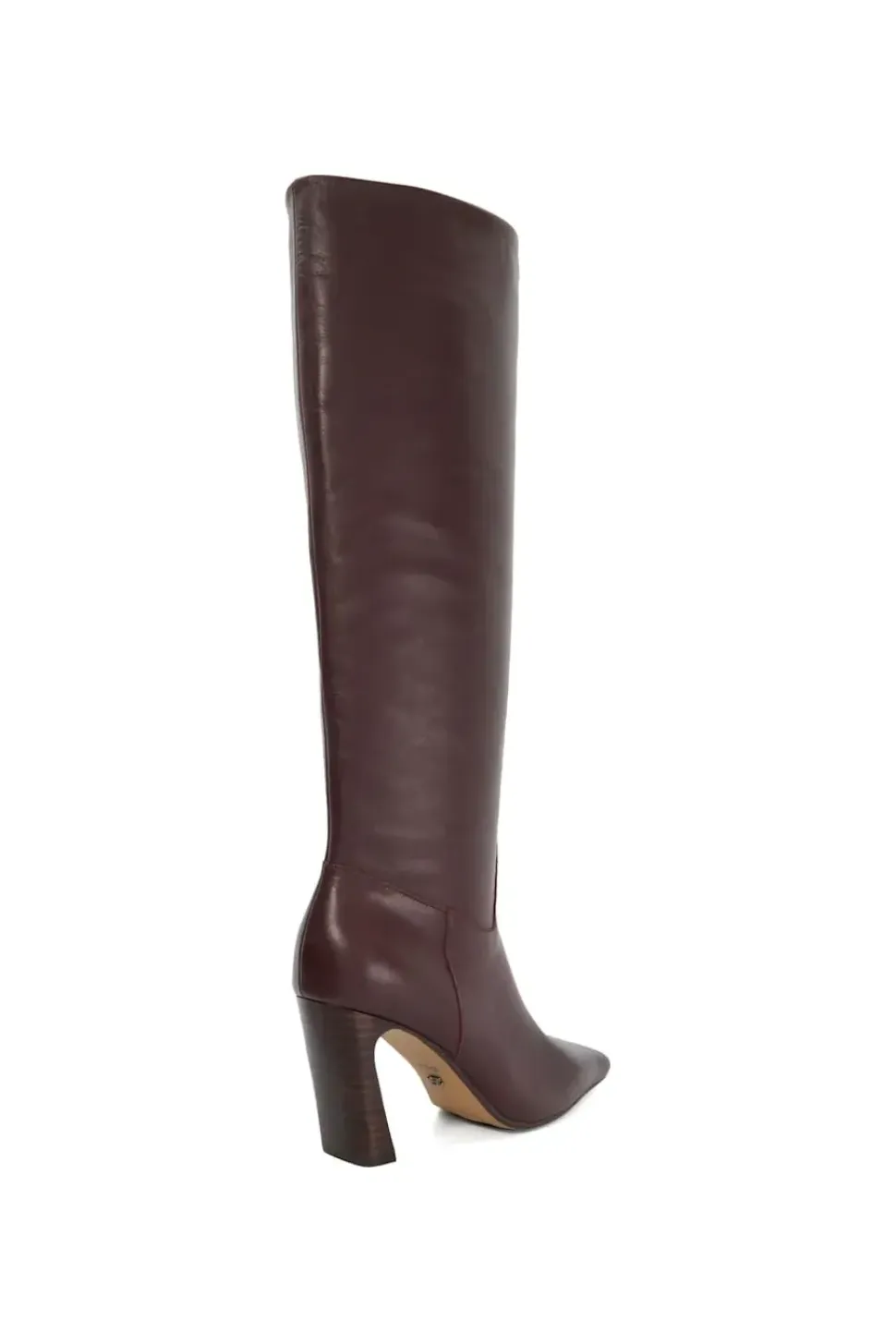 'Sliding' Leather Knee High Boots