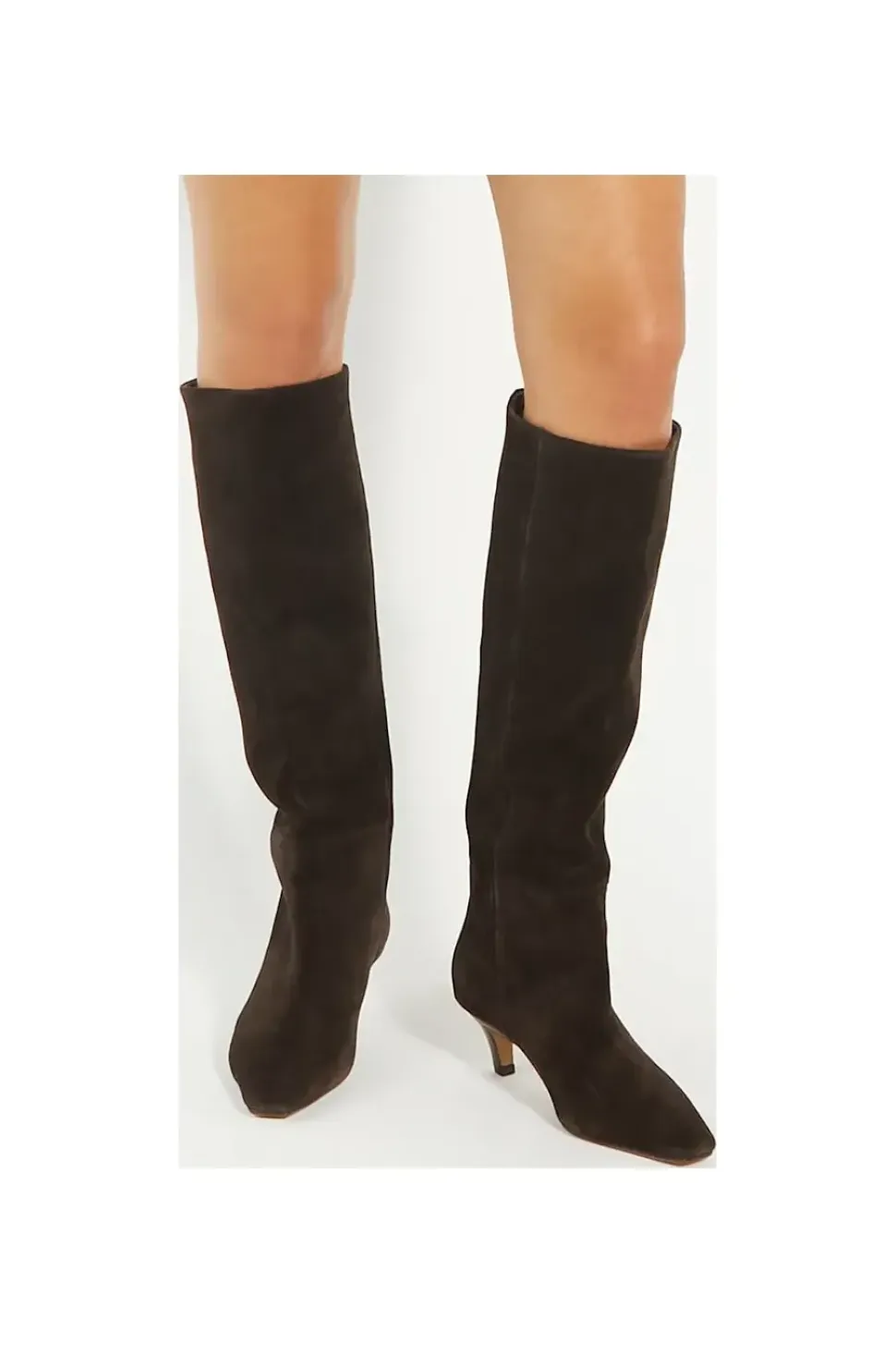 'Slink' Suede Knee High Boots