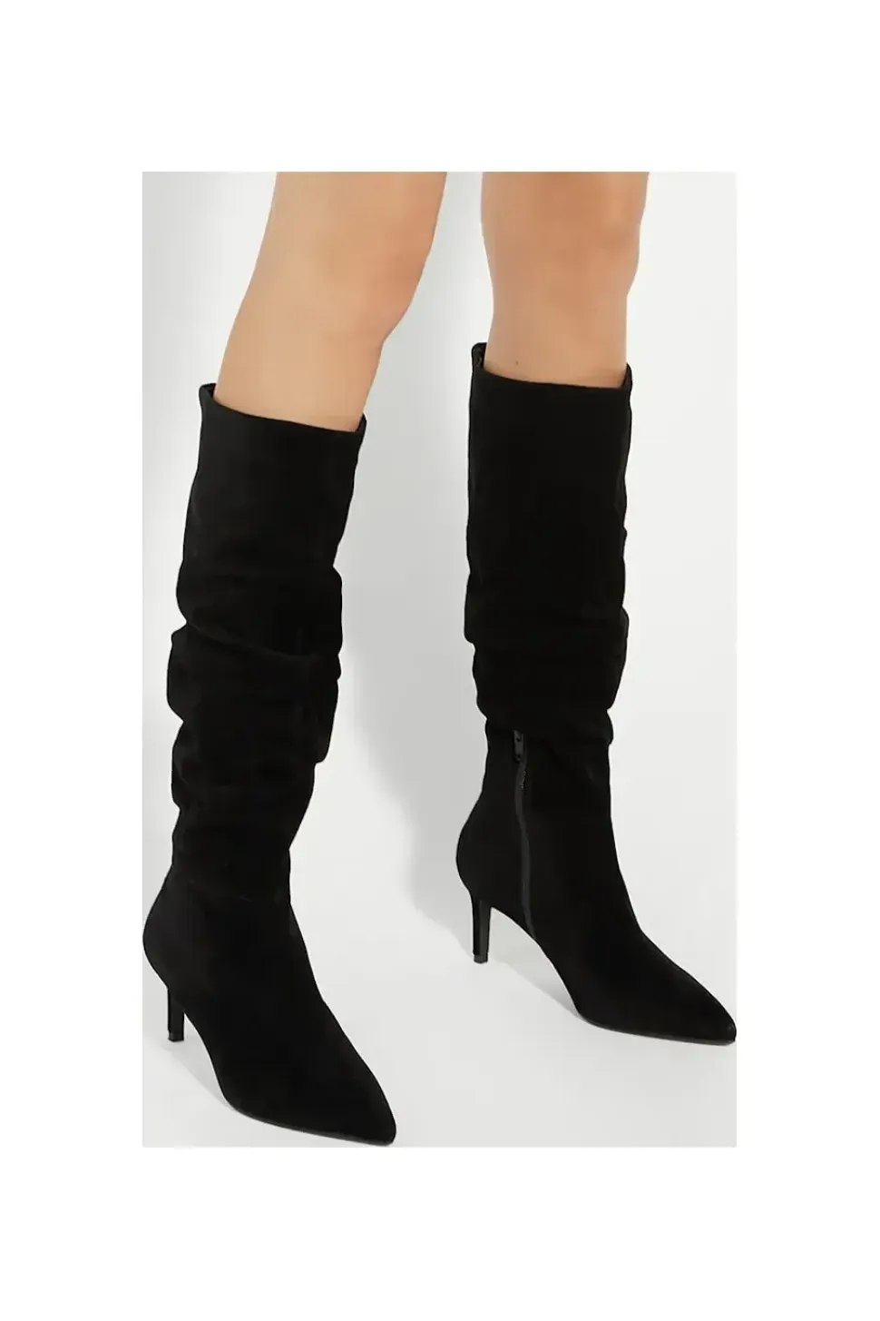 'Slouchings' Suede Smart Boots