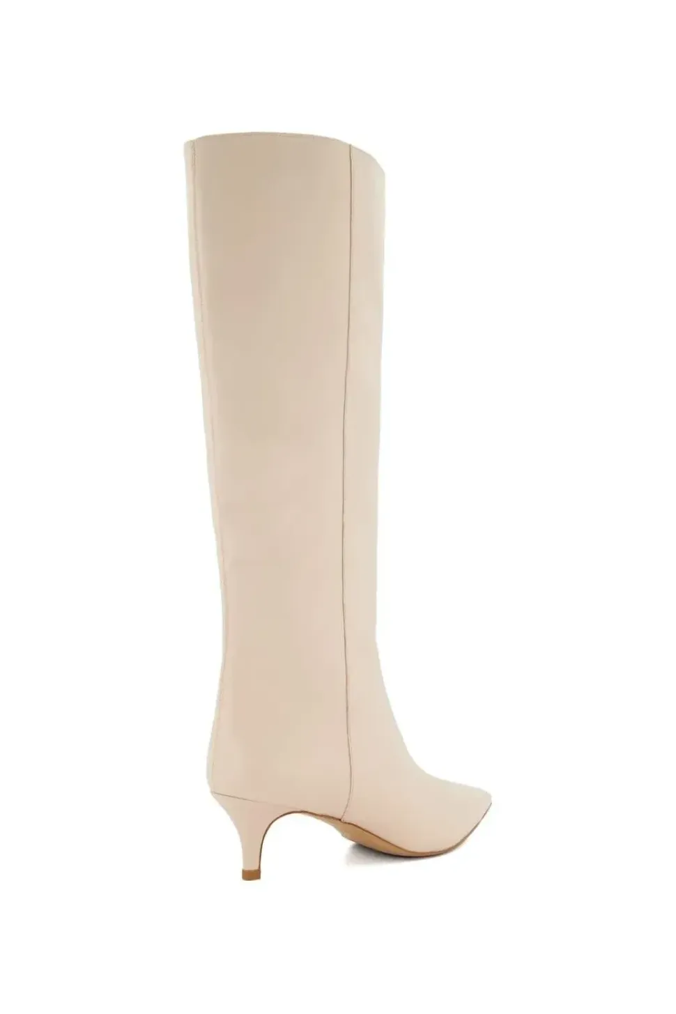 'Smooth' Leather Knee High Boots