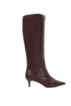 'Smooth' Leather Knee High Boots