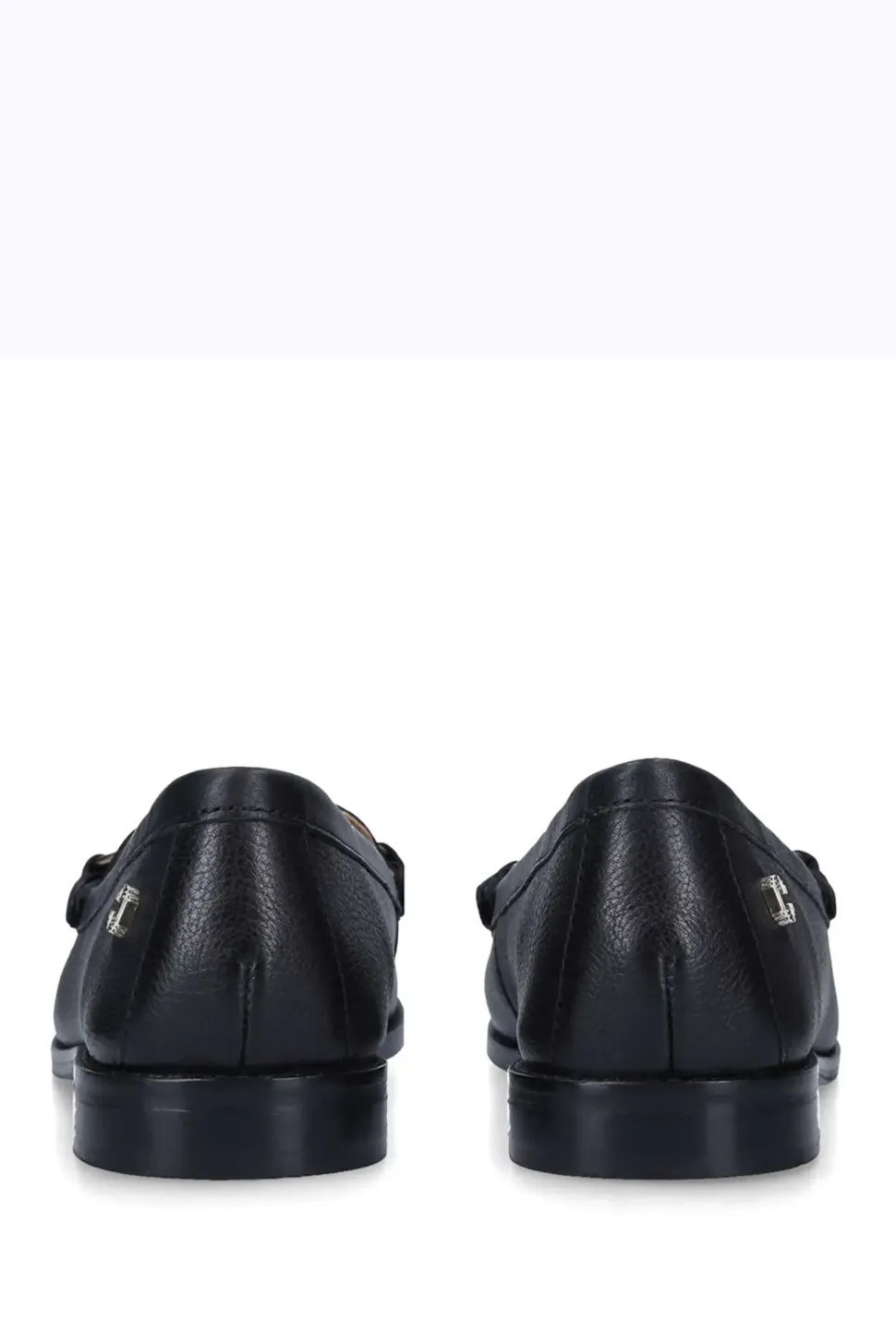 'Snap' Leather Flats