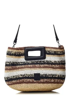 'Sorrento Bag' Raffia Shoulder Bag