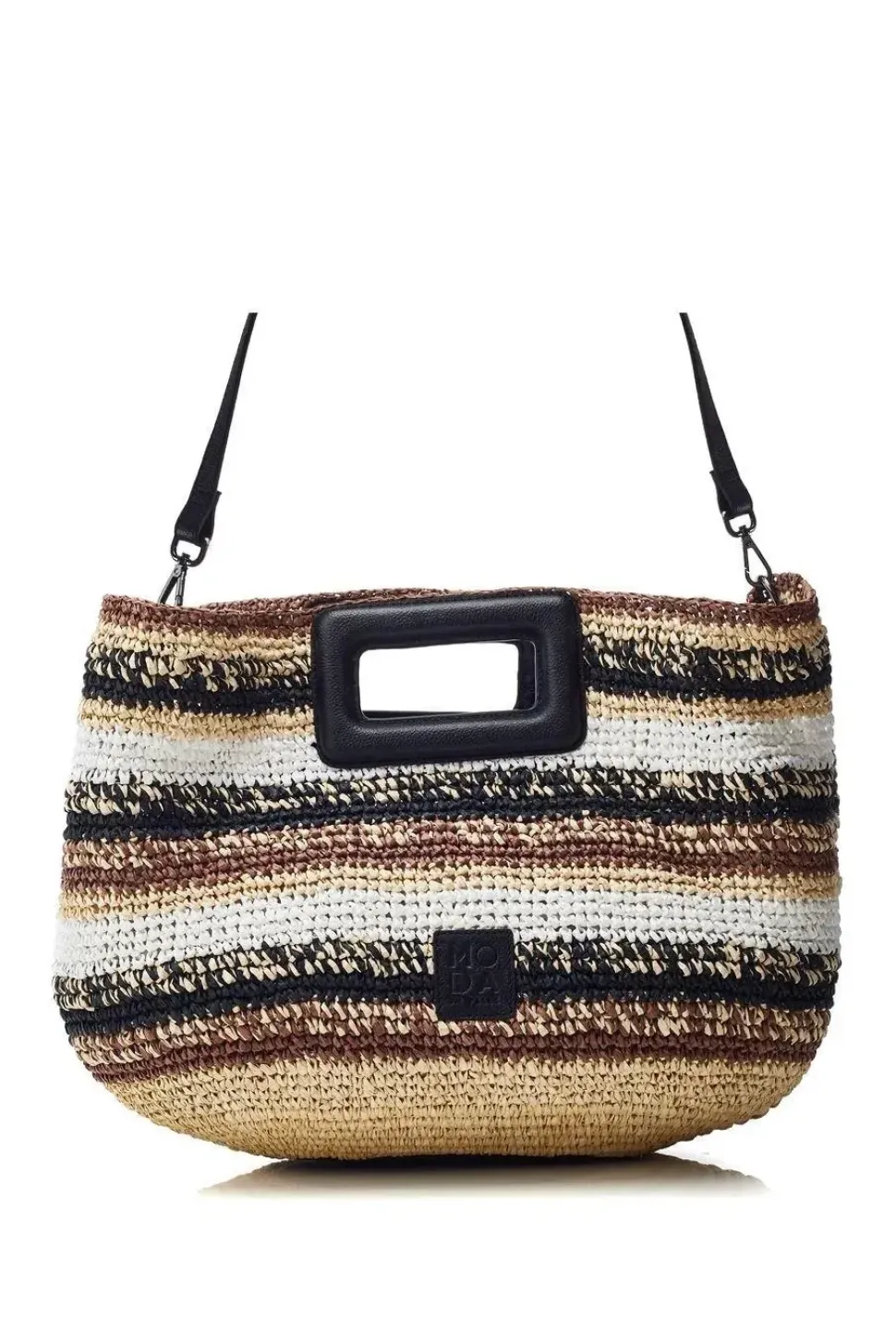 'Sorrento Bag' Raffia Shoulder Bag
