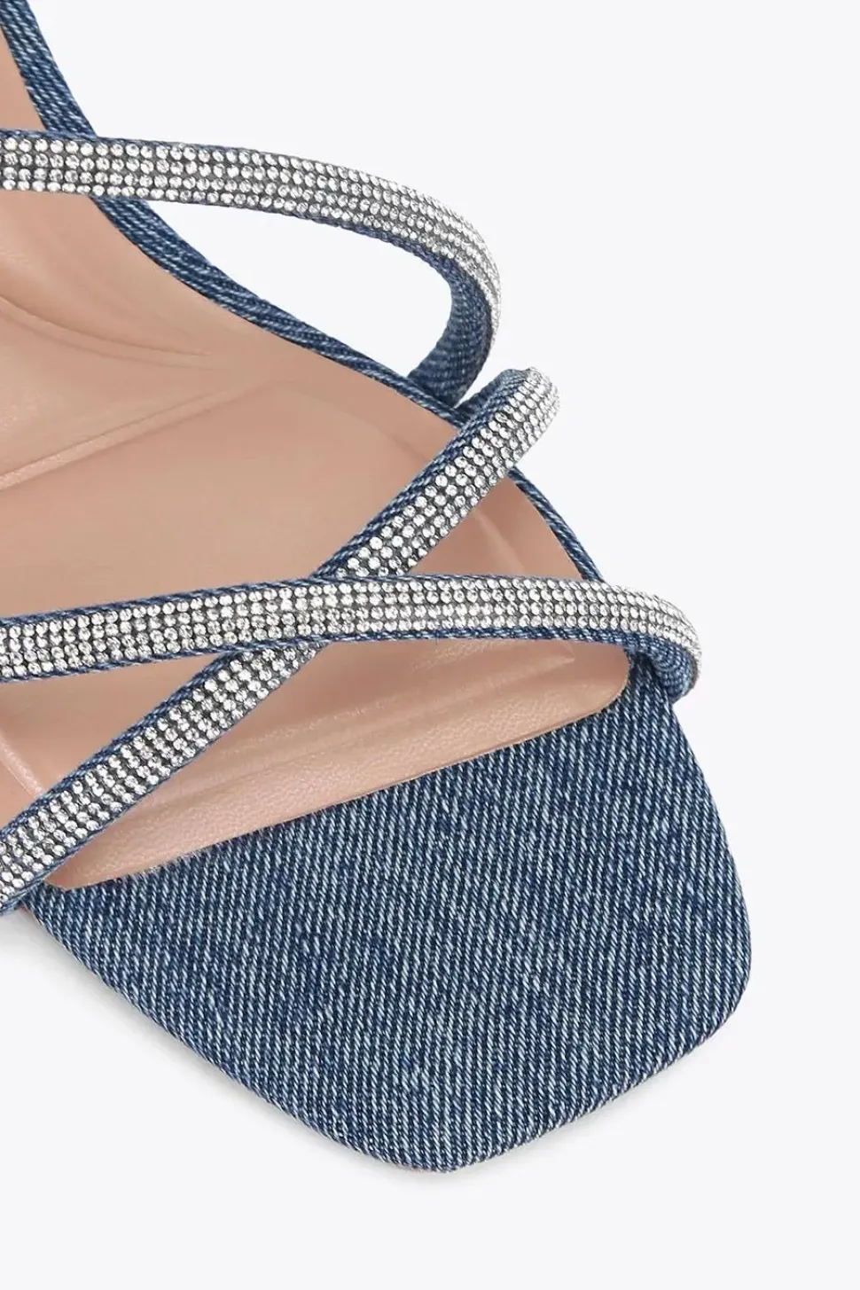 'Spiral Block Sandal' Fabric Sandals