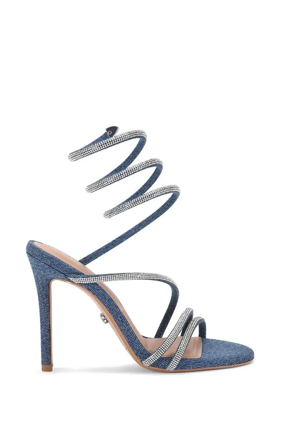 'Spiral 105' Fabric Heels