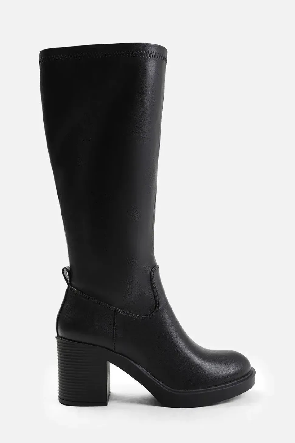 'Spruce' Knee High Boot With Side Zip
